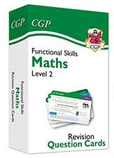 Functional Skills Maths Revision Question Cards - Level 2