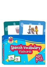 Spanish Vocabulary Flashcards for Ages 9-11 (with Free Online Audio)