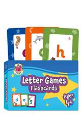 Letter Games Flashcards for Ages 4+