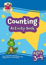 New Counting Activity Book for Ages 3-4