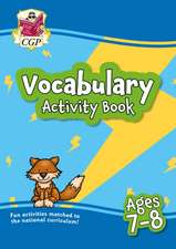 Vocabulary Activity Book for Ages 7-8