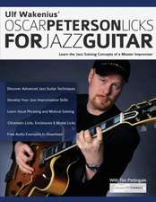 Ulf Wakenius' Oscar Peterson Licks for Jazz Guitar