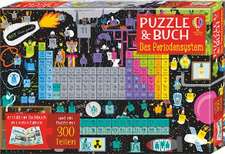 MINT - Wissen gewinnt! Puzzle (100 Teile) und Buch: Das Periodensystem