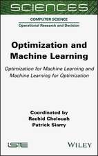 Optimization and Machine Learning – Optimization for Machine Learning and Machine Learning for Optimization