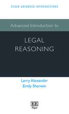 Advanced Introduction to Legal Reasoning