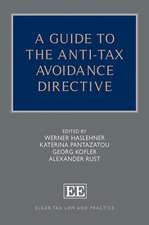 A Guide to the Anti–Tax Avoidance Directive