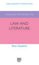 Advanced Introduction to Law and Literature