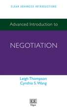 Advanced Introduction to Negotiation