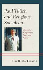 Paul Tillich and Religious Socialism