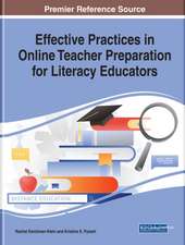 Effective Practices in Online Teacher Preparation for Literacy Educators