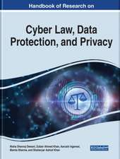 Handbook of Research on Cyber Law, Data Protection, and Privacy