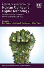 Research Handbook on Human Rights and Digital Te – Global Politics, Law and International Relations