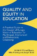 Quality and Equity in Education