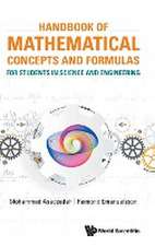 HDBK MATH CONCEPTS & FORMULAS STUDENTS IN SCIENCE & ENG