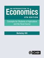 An Introduction to Economics – Concepts for Students of Agriculture and the Rural Sector