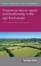 Protecting natural capital and biodiversity in the agri-food sector