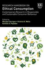 Research Handbook on Ethical Consumption – Contemporary Research in Responsible and Sustainable Consumer Behaviour