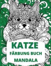 Press, M: Katze Mandala Färbung Buch