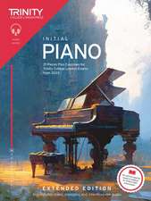 Trinity College London Piano Exam Pieces Plus Exercises from 2023 Initial Extended Edition