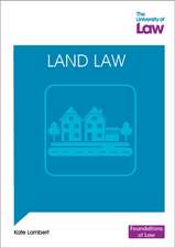 Foundations of Law - Land Law