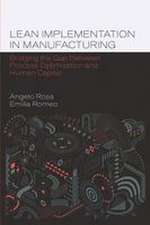 Lean Implementation in Manufacturing