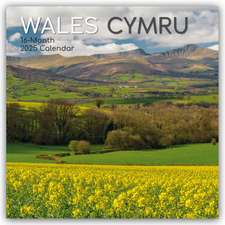 Wales 2025 - 16-Monatskalender