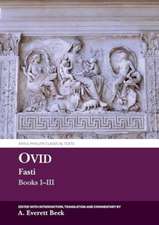 Ovid Fasti: Books I-III