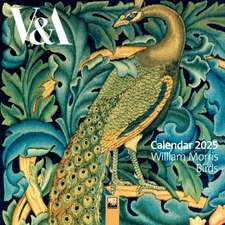 V&A: William Morris Birds Mini Wall Calendar 2025 (Art Calendar)