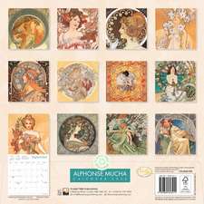 Alphonse Mucha Wall Calendar 2026 (Art Calendar)