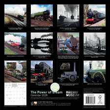 National Railway Museum: The Power of Steam Wall Calendar 2026 (Art Calendar)