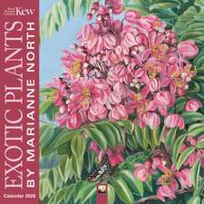 Kew Gardens: Exotic Plants by Marianne North Wall Calendar 2026 (Art Calendar)