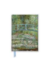 Claude Monet: Bridge over a Pond of Water Lilies 2026 Luxury Pocket Diary Planner - Week to View