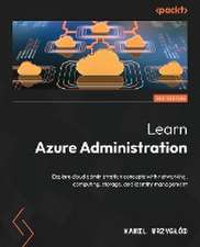 Learn Azure Administration - Second Edition