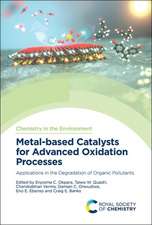 Metal-Based Catalysts for Advanced Oxidation Processes