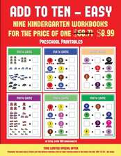 Preschool Printables (Add to Ten - Easy)