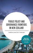 Public Policy and Governance Frontiers in New Zealand