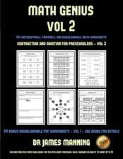 Subtraction and Addition for Preschoolers (Math Genius Vol 2)