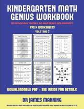 Pre K Worksheets (Kindergarten Math Genius)