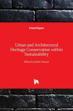 Urban and Architectural Heritage Conservation within Sustainability