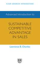 Advanced Introduction to Sustainable Competitive Advantage in Sales