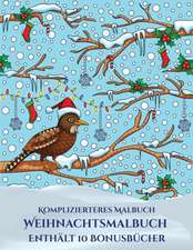 Komplizierteres Malbuch (Weihnachtsmalbuch)