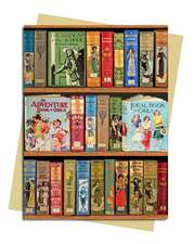 Bodeian Libraries: Girls Adventure Book Greeting Card: Pack of 6