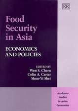 Food Security in Asia – Economics and Policies