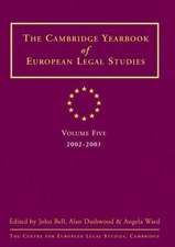 Cambridge Yearbook of European Legal Studies: Volume 5, 2002-2003