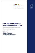 The Harmonisation of European Contract Law