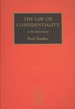 The Law of Confidentiality