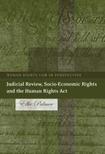 Judicial Review, Socio-Economic Rights and the Human Rights Act