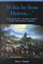 If this be from Heaven: Jesus and the New Testament Authors in their Relationship to Judaism