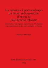 Les industries à galets aménagés du littoral sud-armoricain (France) au Paléolithique inférieur