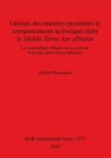 Gestion des matières premières et comportements techniques dans le Middle Stone Age africain